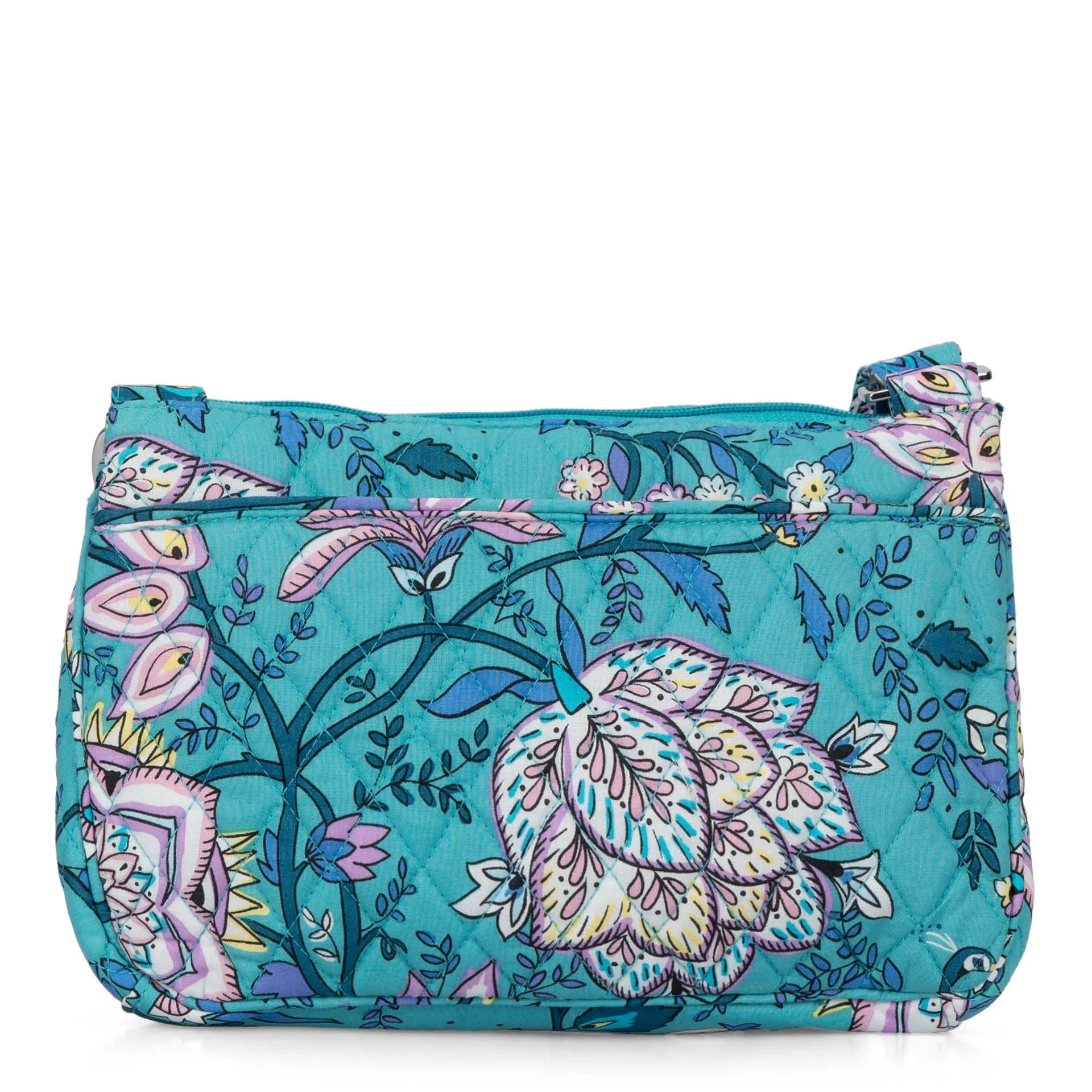 FINAL SALE Vera Bradley RFID Little Hipster Crossbody Bag Peacock Garden
