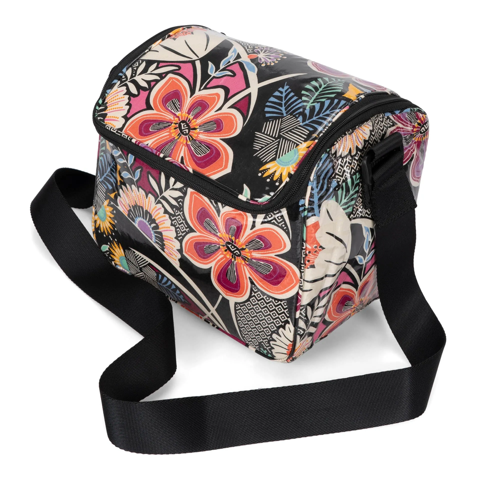 FINAL SALE Vera Bradley Stay Cooler  Insulated Lunch Bag Kauai Floral
