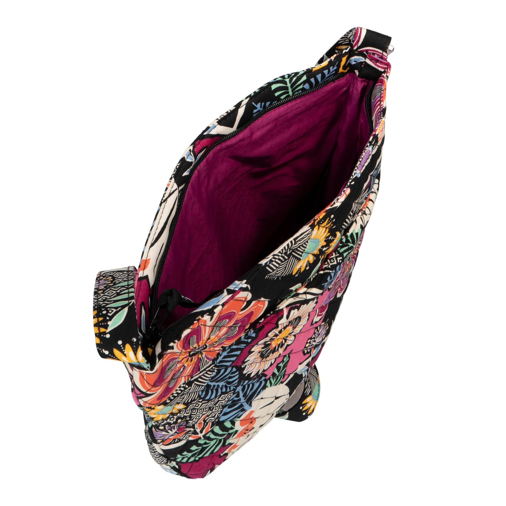 FINAL SALE Vera Bradley Trio Zip Hipster Crossbody Bag Kauai Floral