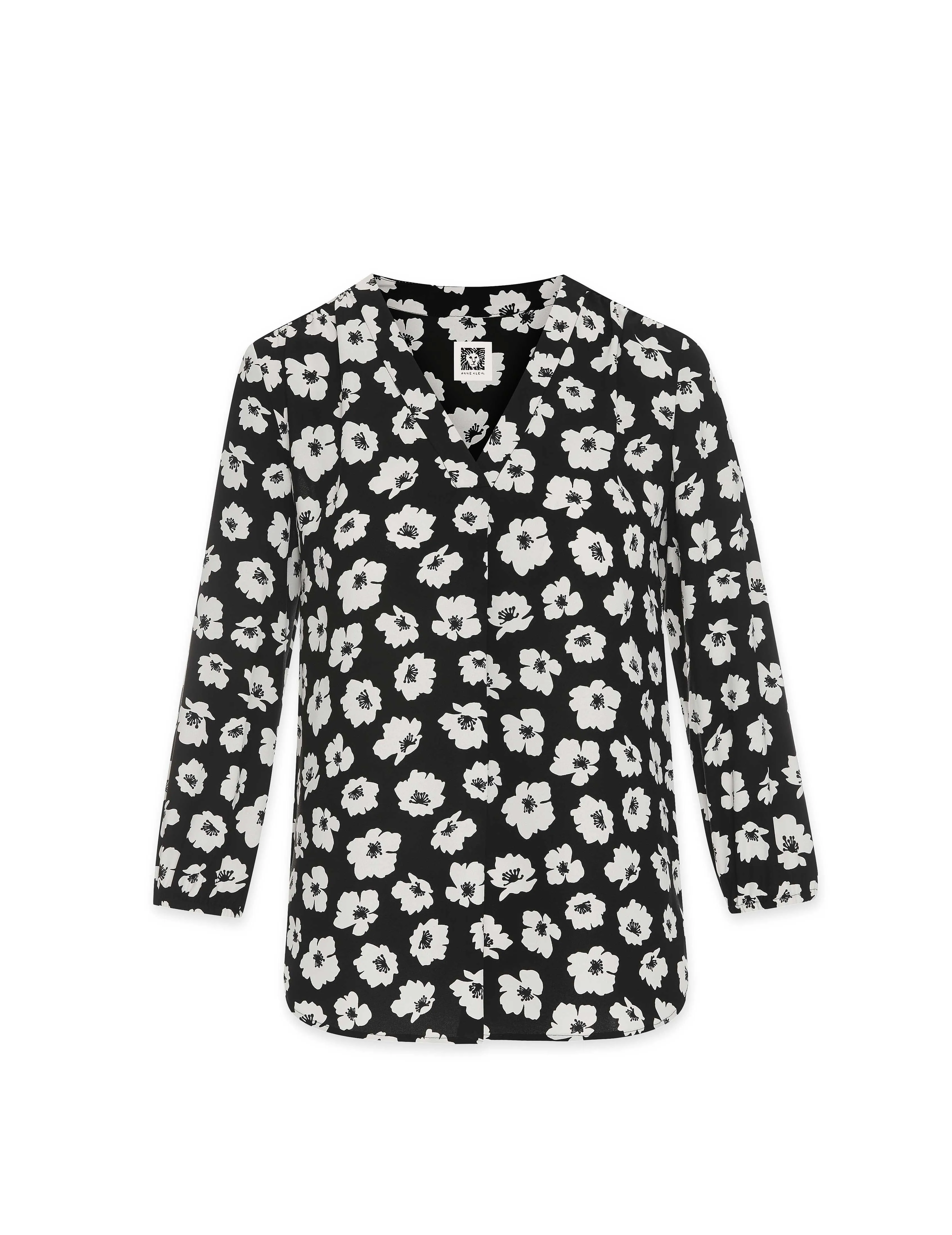 Giverny Floral V-Neck Blouse- Sale