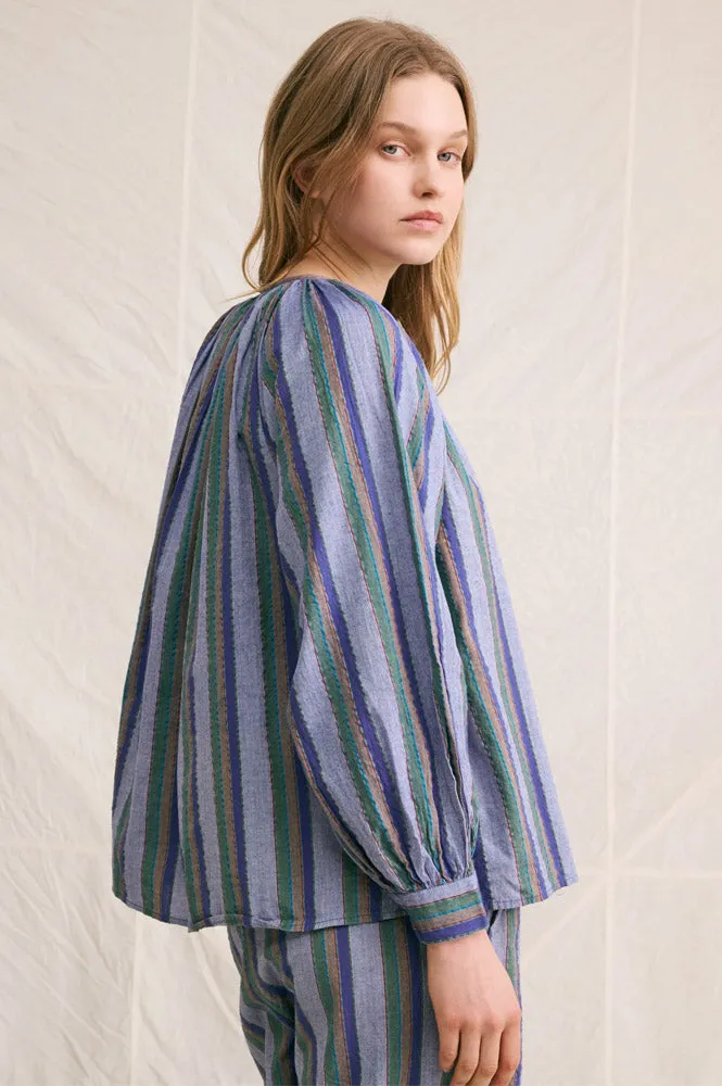Hod Naila Dusk Stripe Blouse