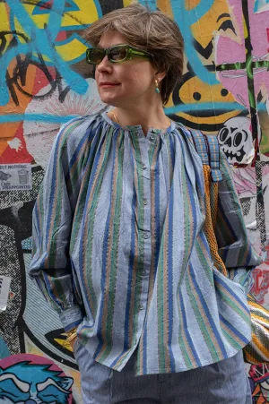 Hod Naila Dusk Stripe Blouse