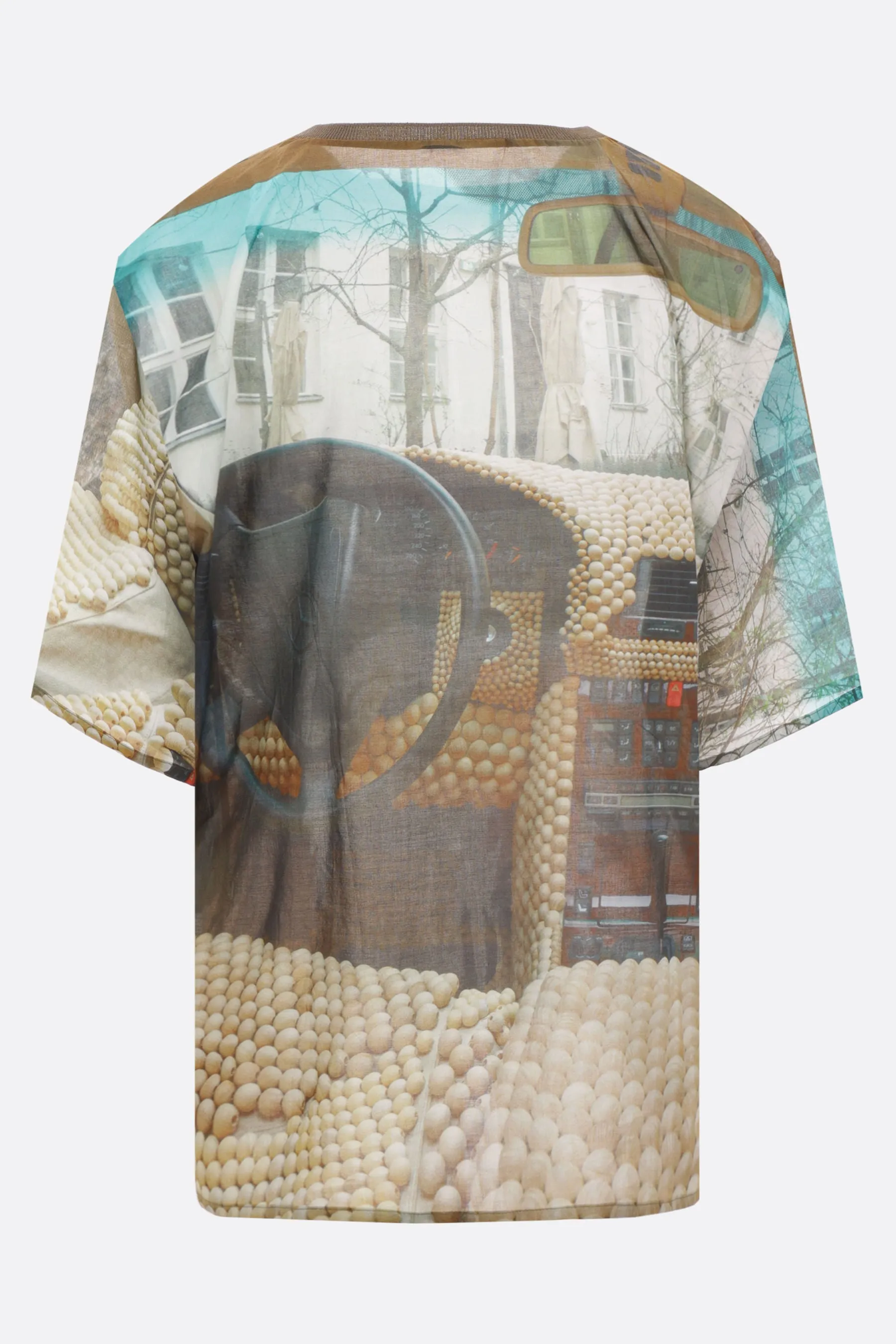 Holiday cotton oversized t-shirt