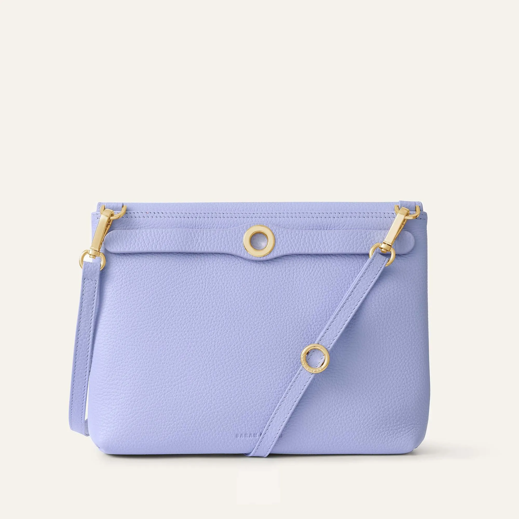 Jasmine Crossbody | Lavender with Gold hardware