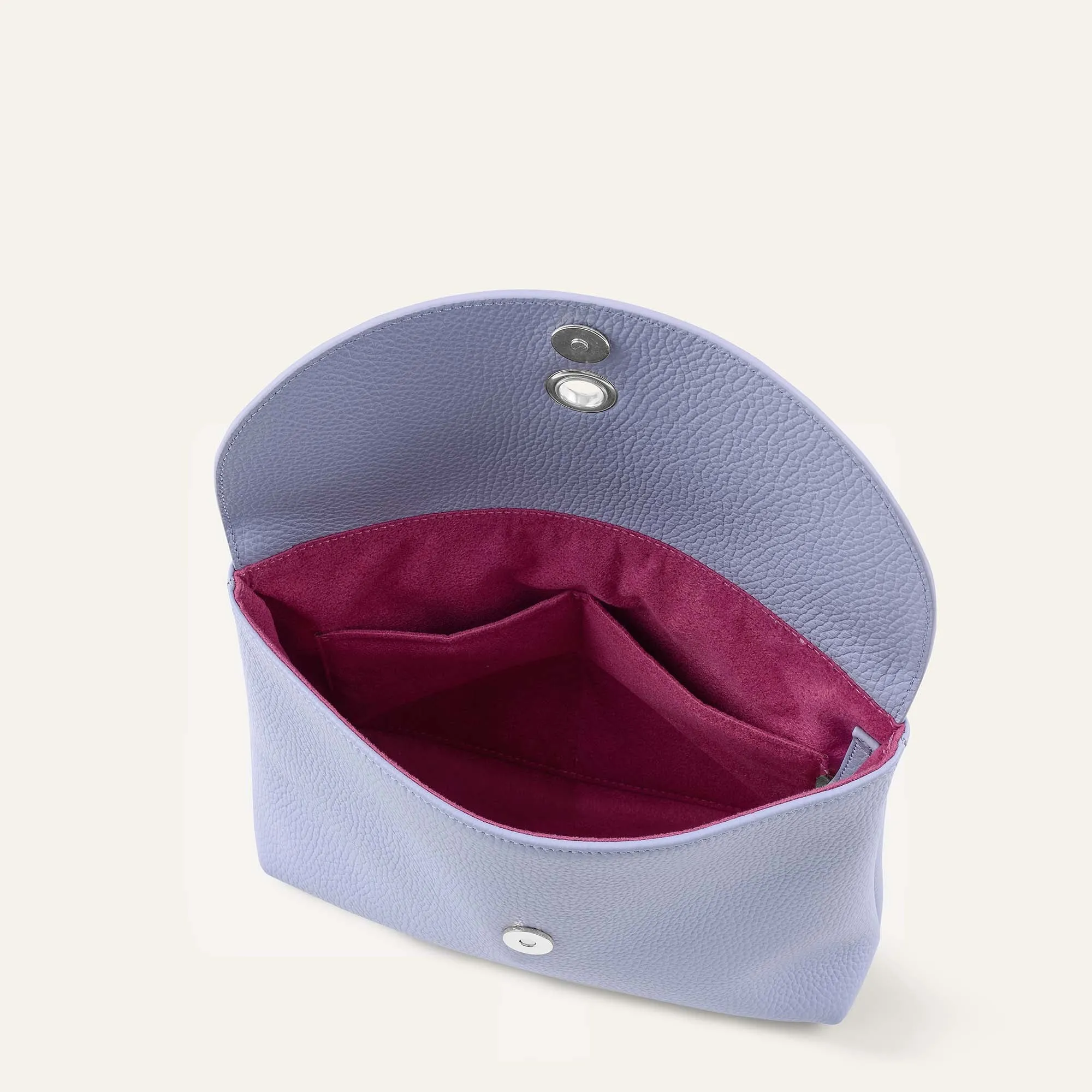 Jasmine Crossbody | Lavender with Silver hardware