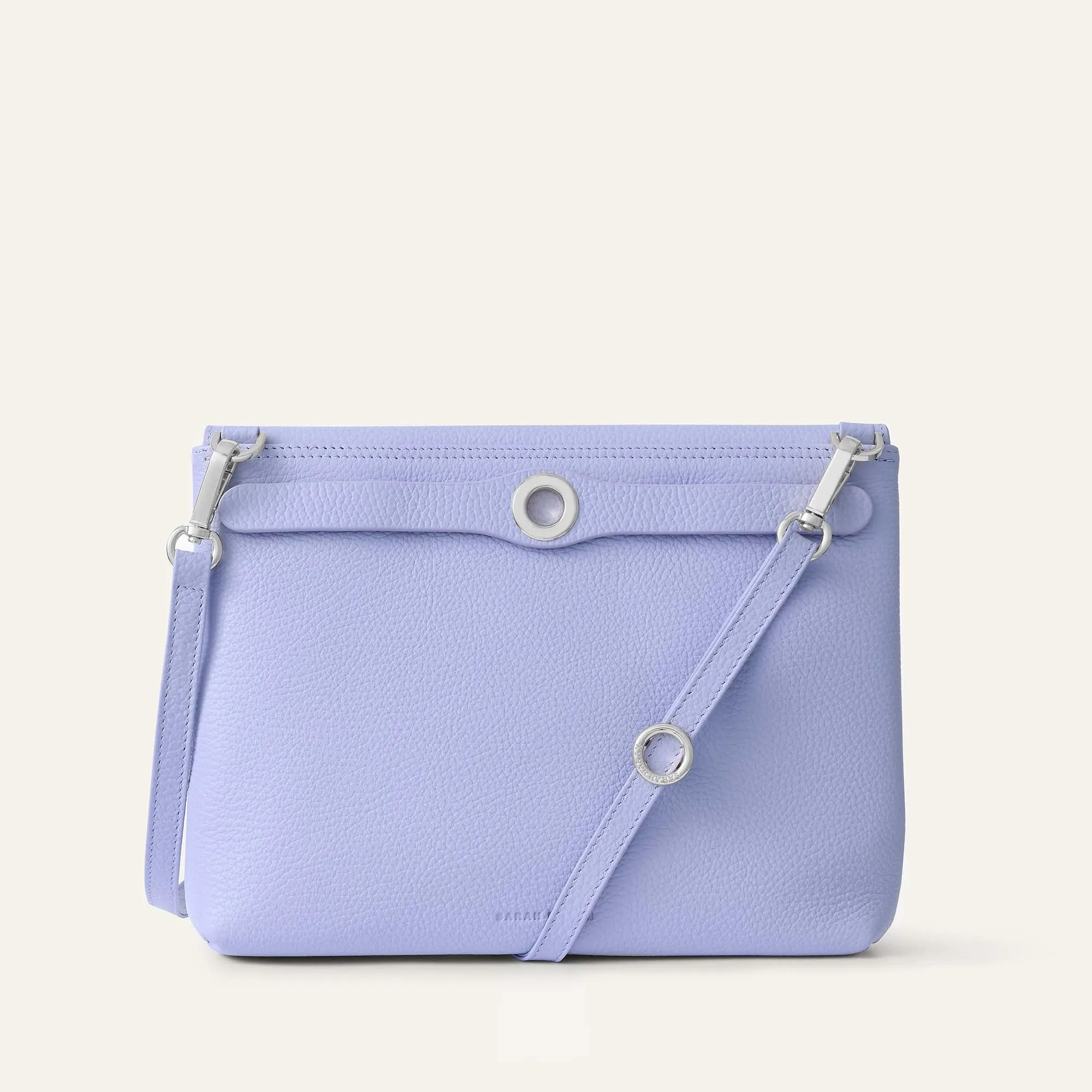 Jasmine Crossbody | Lavender with Silver hardware