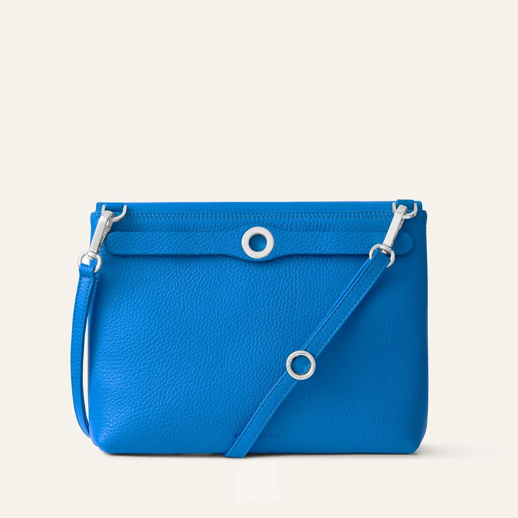 Jasmine Crossbody | Sapphire with Silver hardware