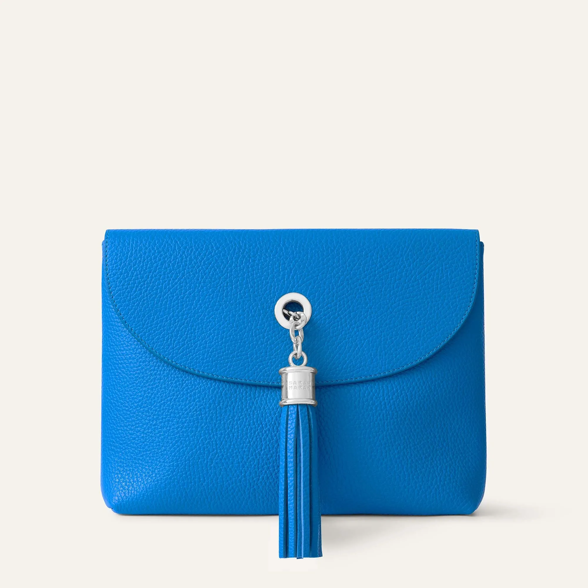 Jasmine Crossbody | Sapphire with Silver hardware