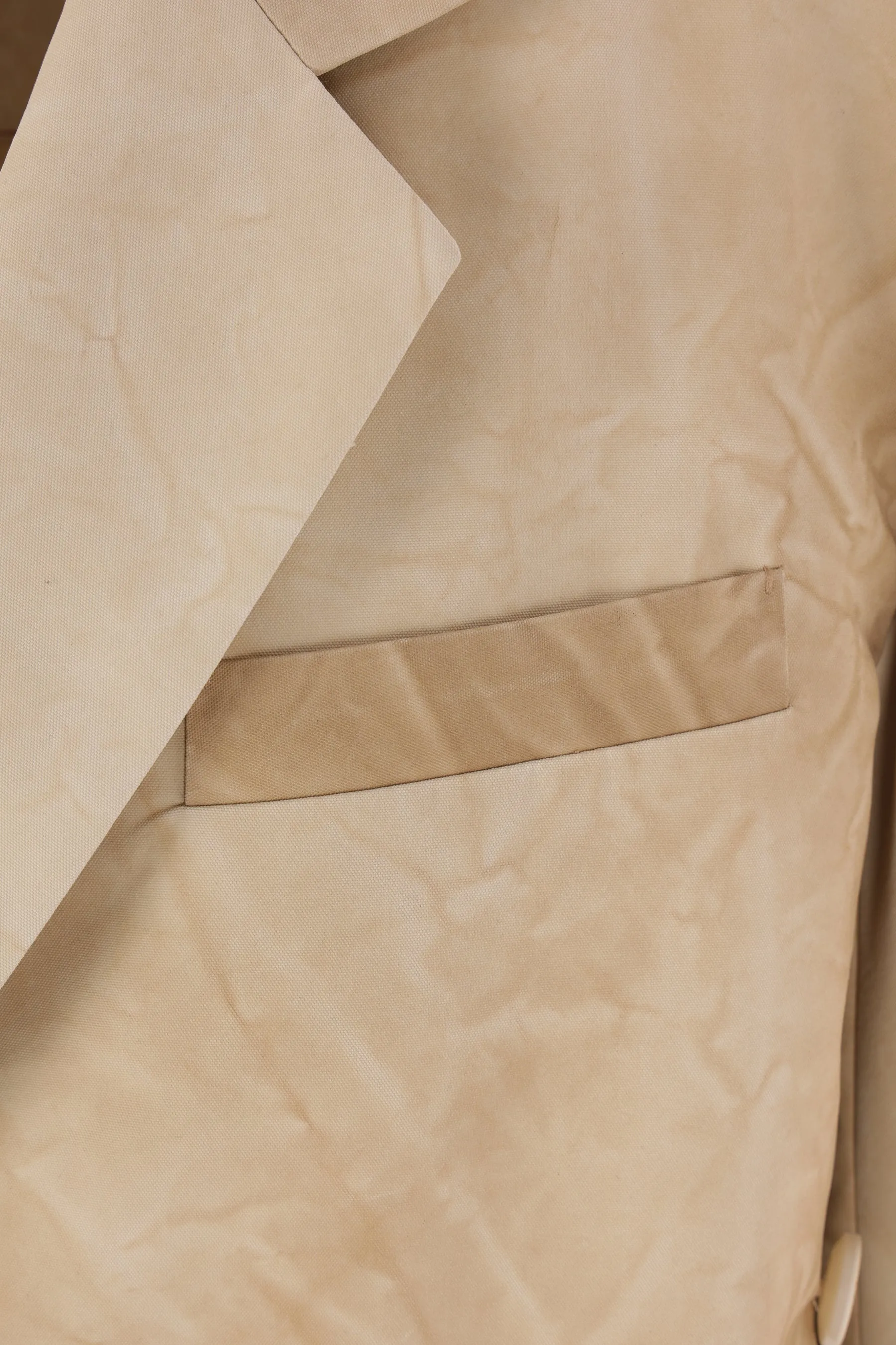 Kava single-breasted jacket in technical fabric