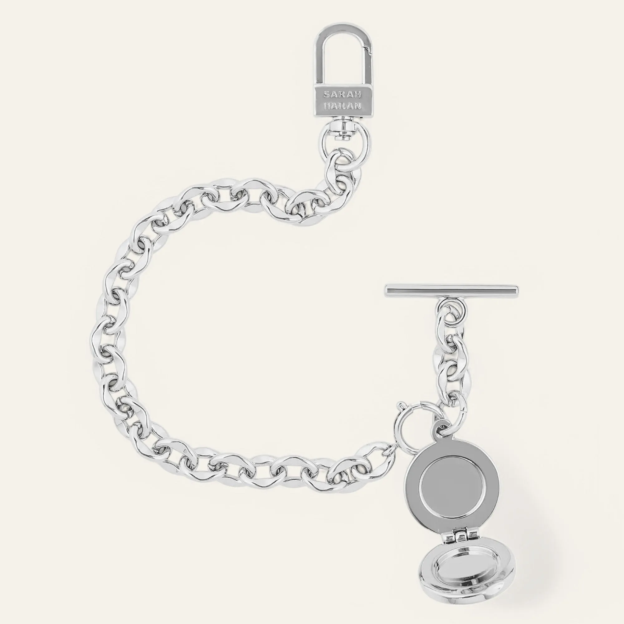 Locket Tassel | Silver with Photo