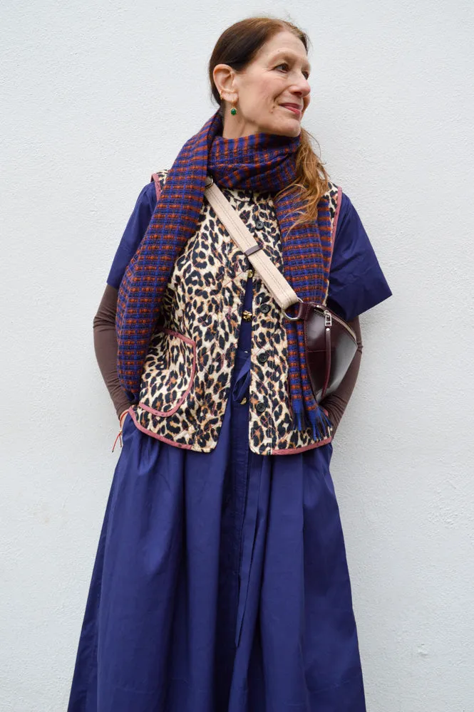 Lolly's Laundry Cairo Leopard Quilted Vest