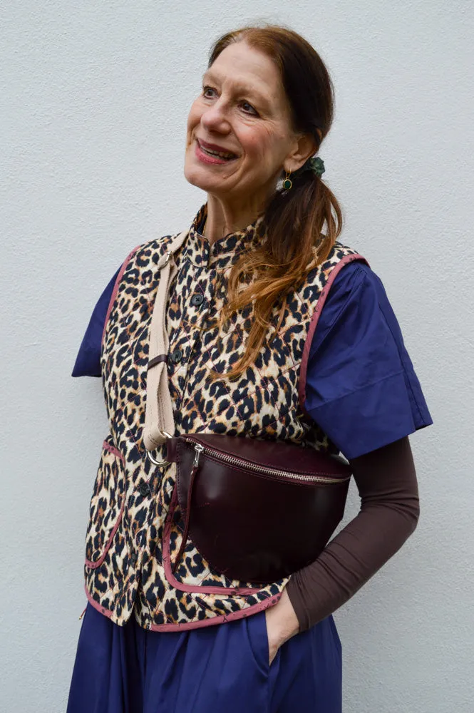 Lolly's Laundry Cairo Leopard Quilted Vest
