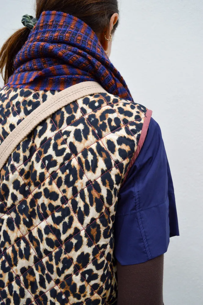 Lolly's Laundry Cairo Leopard Quilted Vest