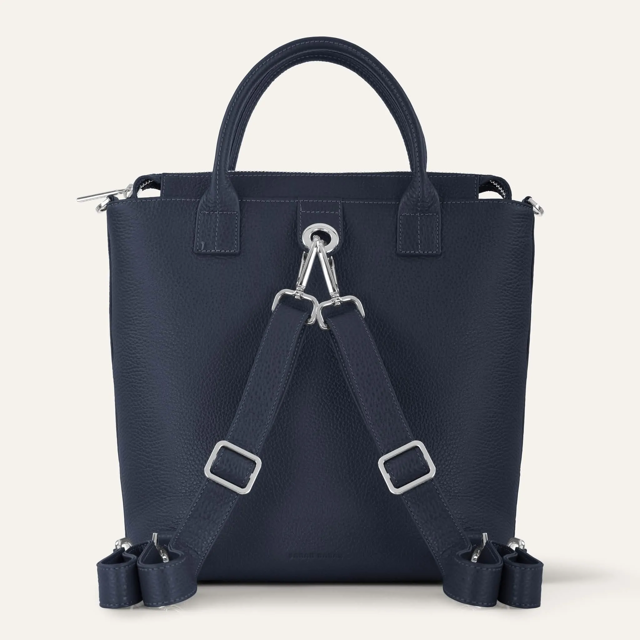 Mini P Backpack | Space with Silver hardware