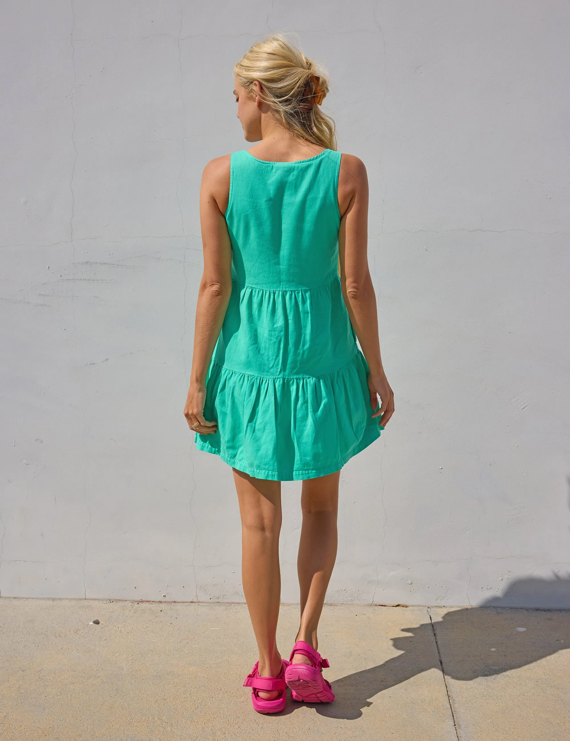Minty Tier Dress