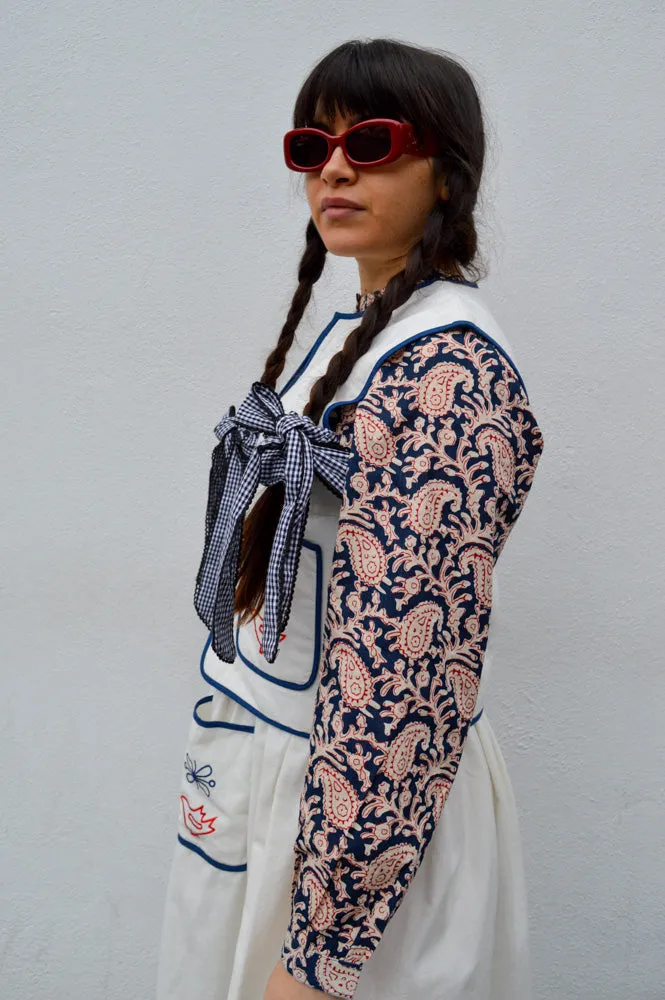 Nué Notes Kingston Egret Embroidered Vest
