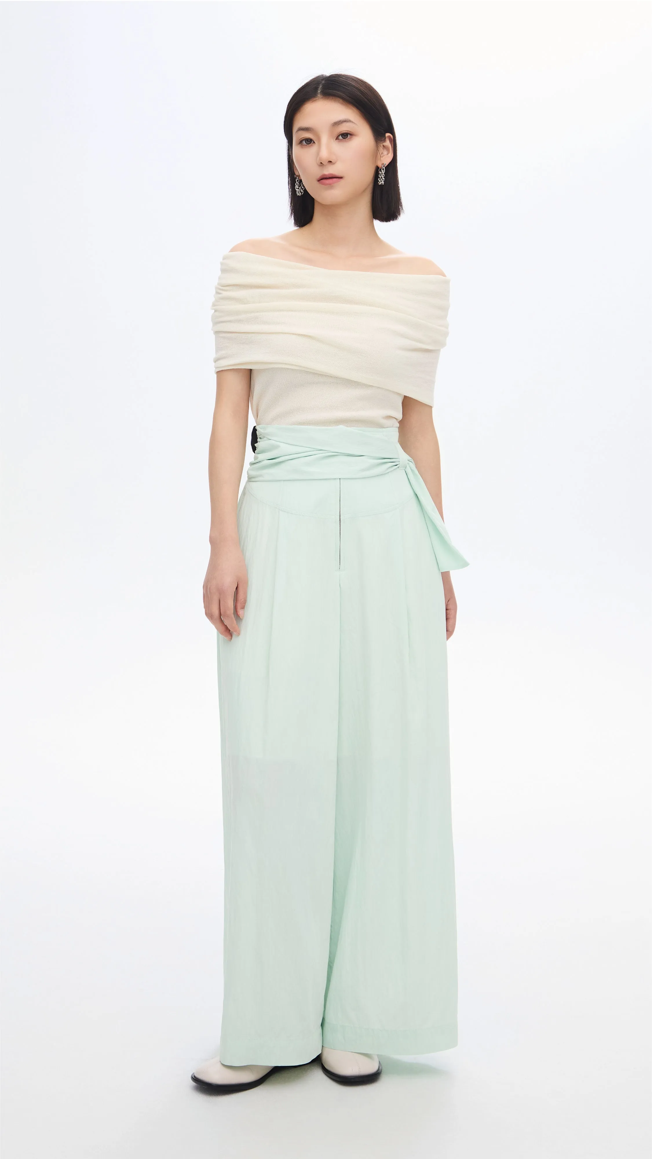 Off Shoulder Sweater