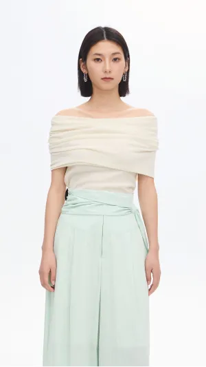 Off Shoulder Sweater