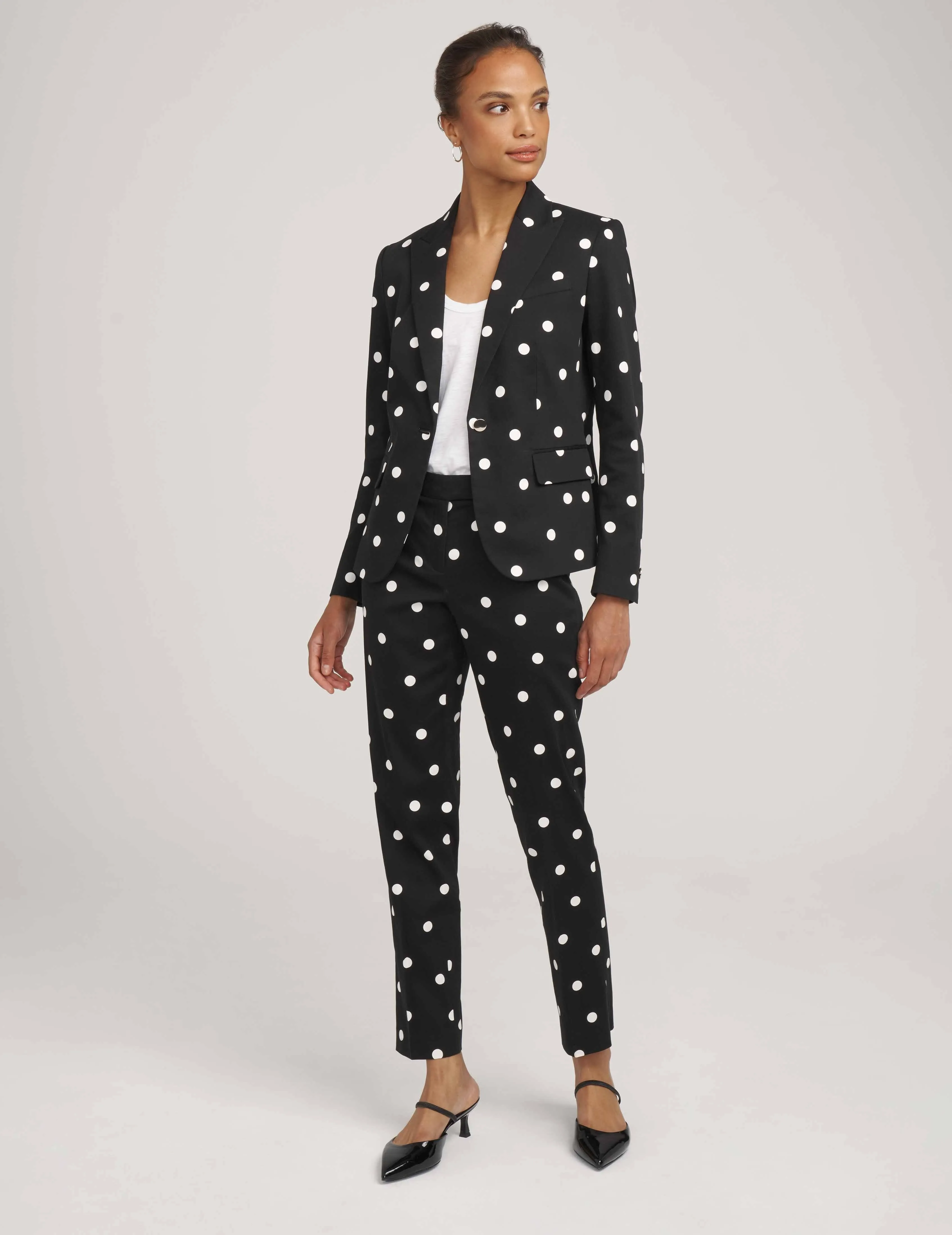 One Button Peak Lapel Jacket- Sale