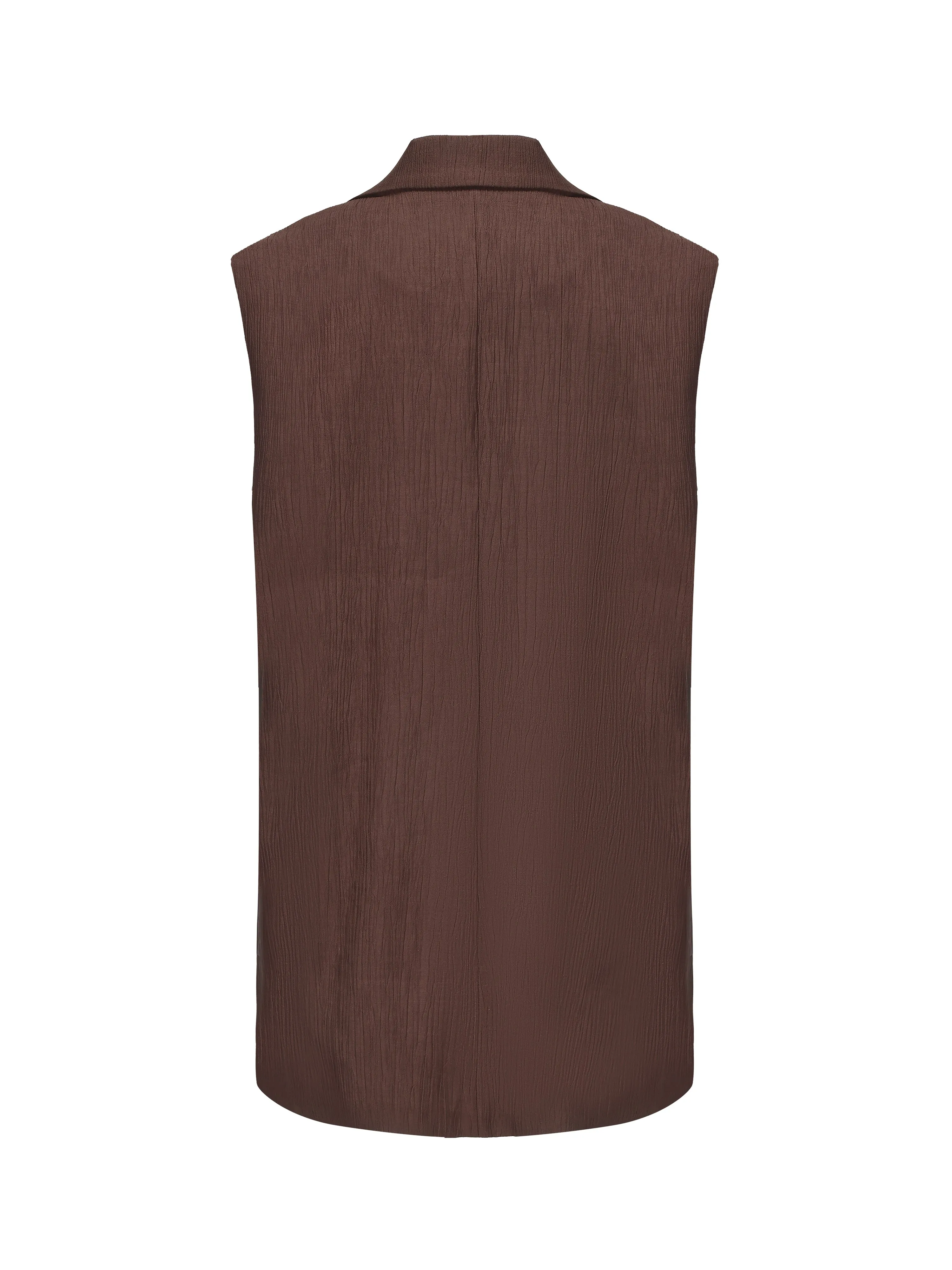 Oversized Jacquard Waistcoat