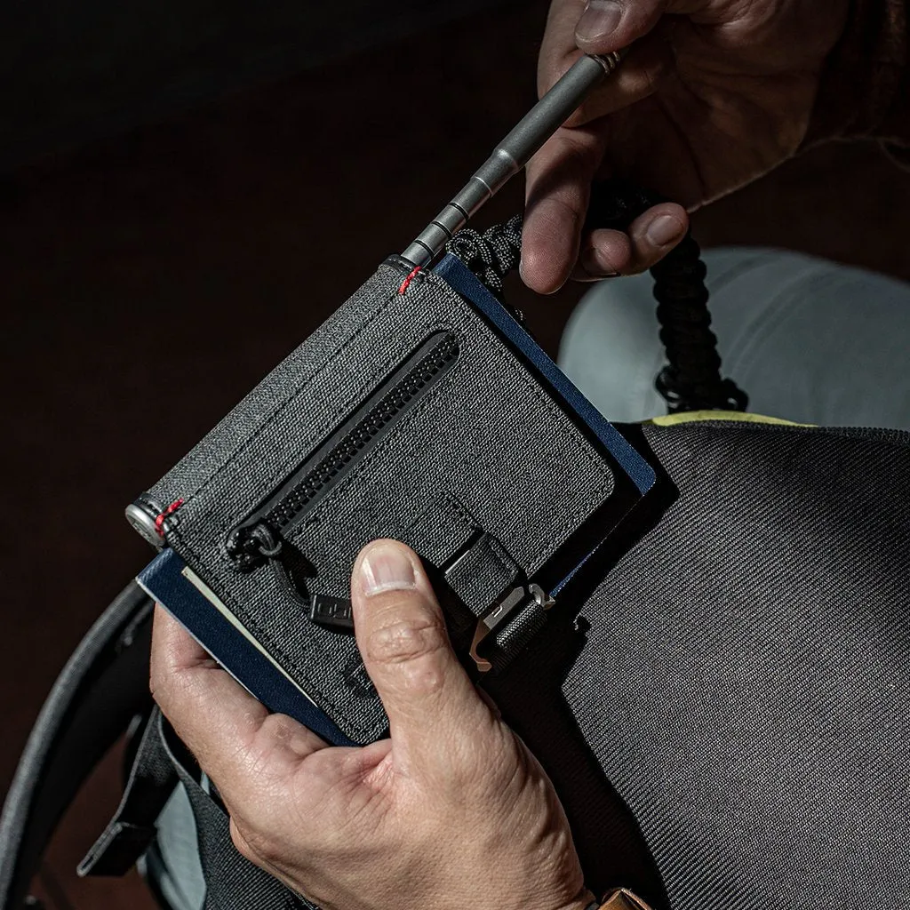 P01 Pioneer Travel Wallet | With Pen & Notebook