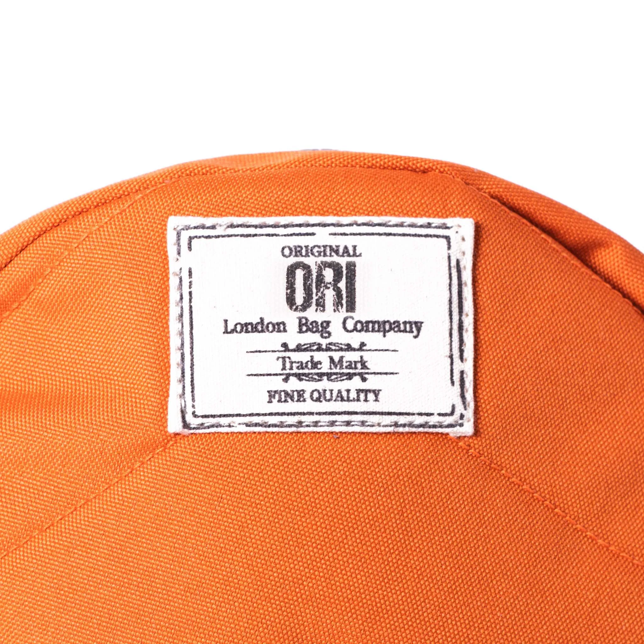 Paddington B Atomic Orange Recycled Canvas