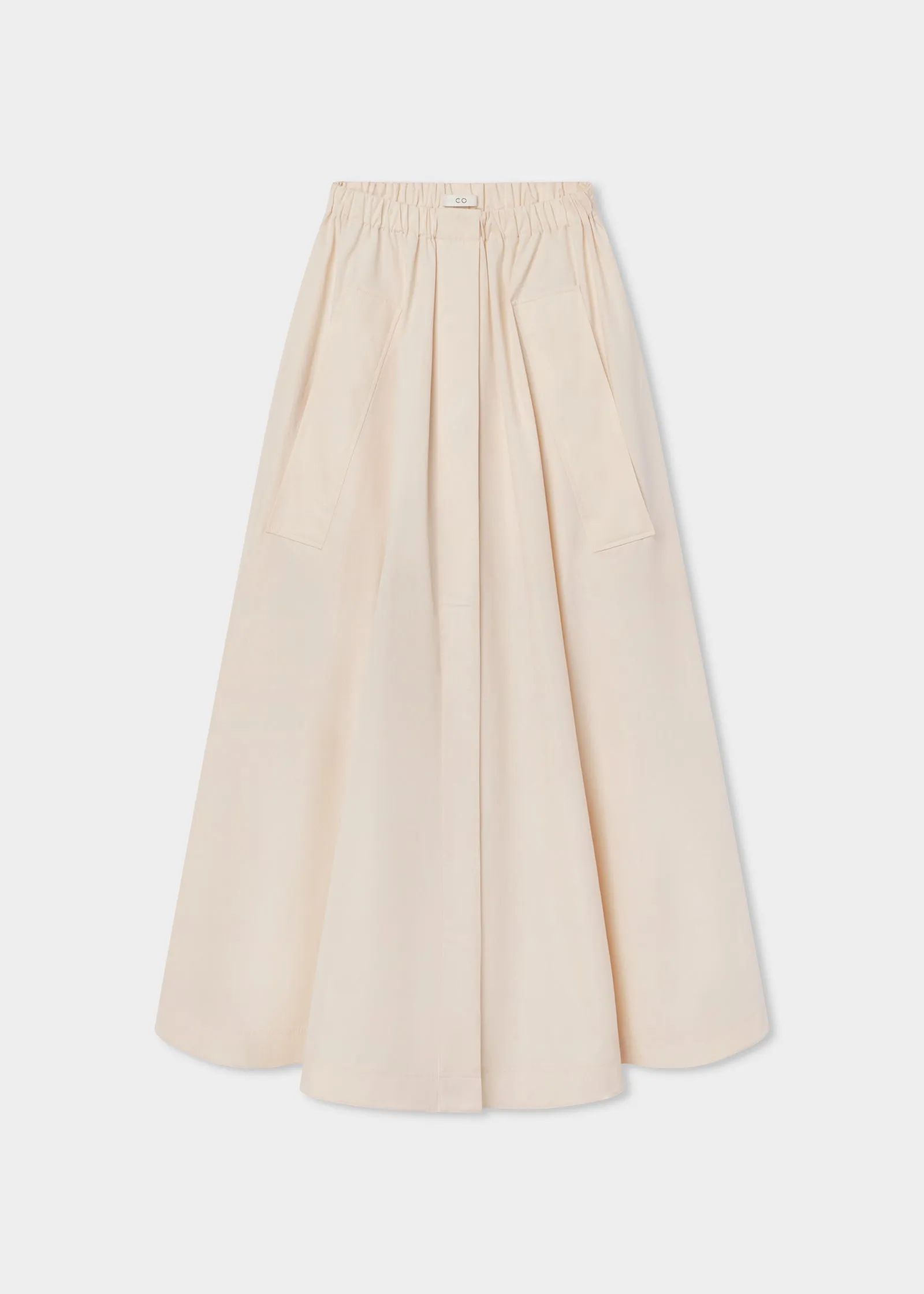 Parachute Skirt in Cotton Poplin - Pink