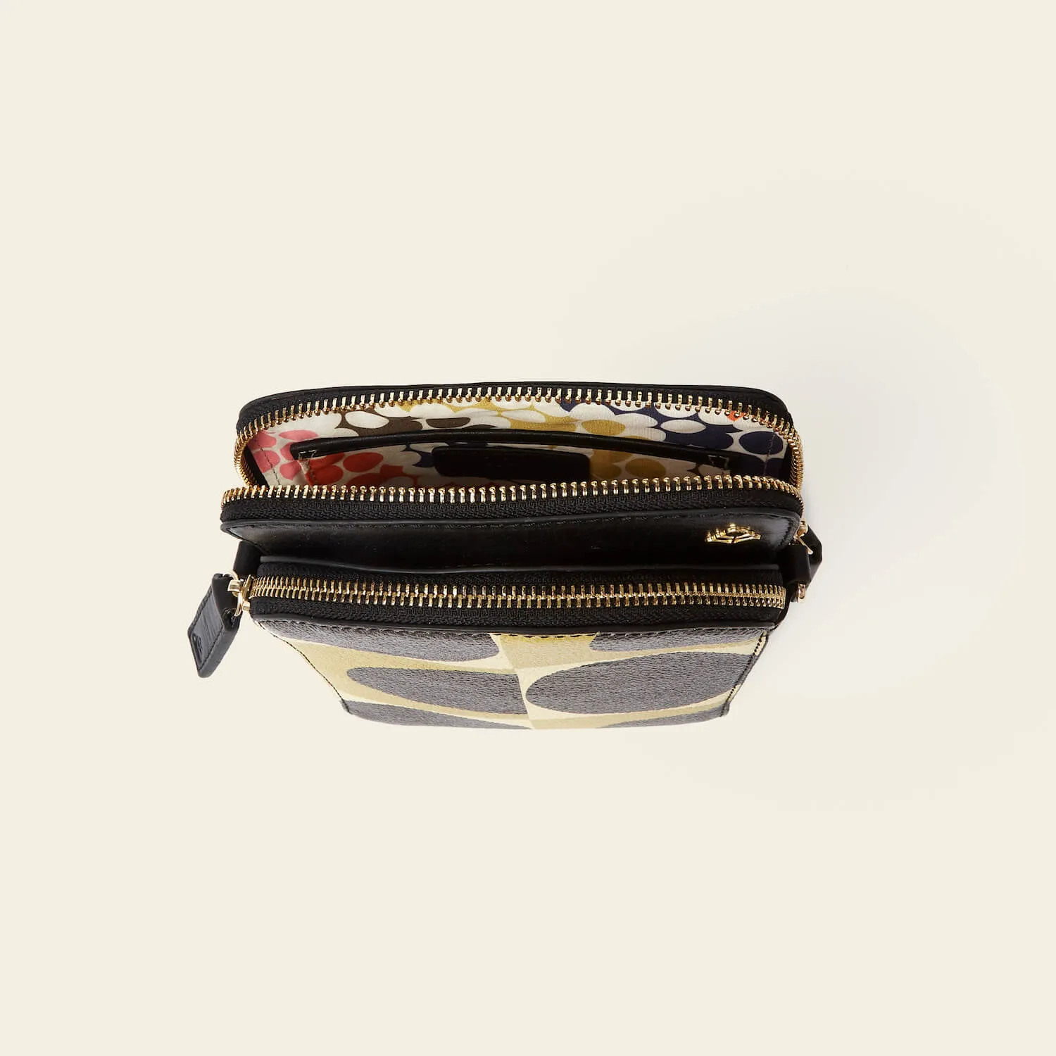Portia Tall Crossbody - Chestnut Spot Square