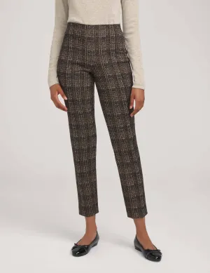 Pull On Hollywood Waist Slim Ankle Pant- Sale