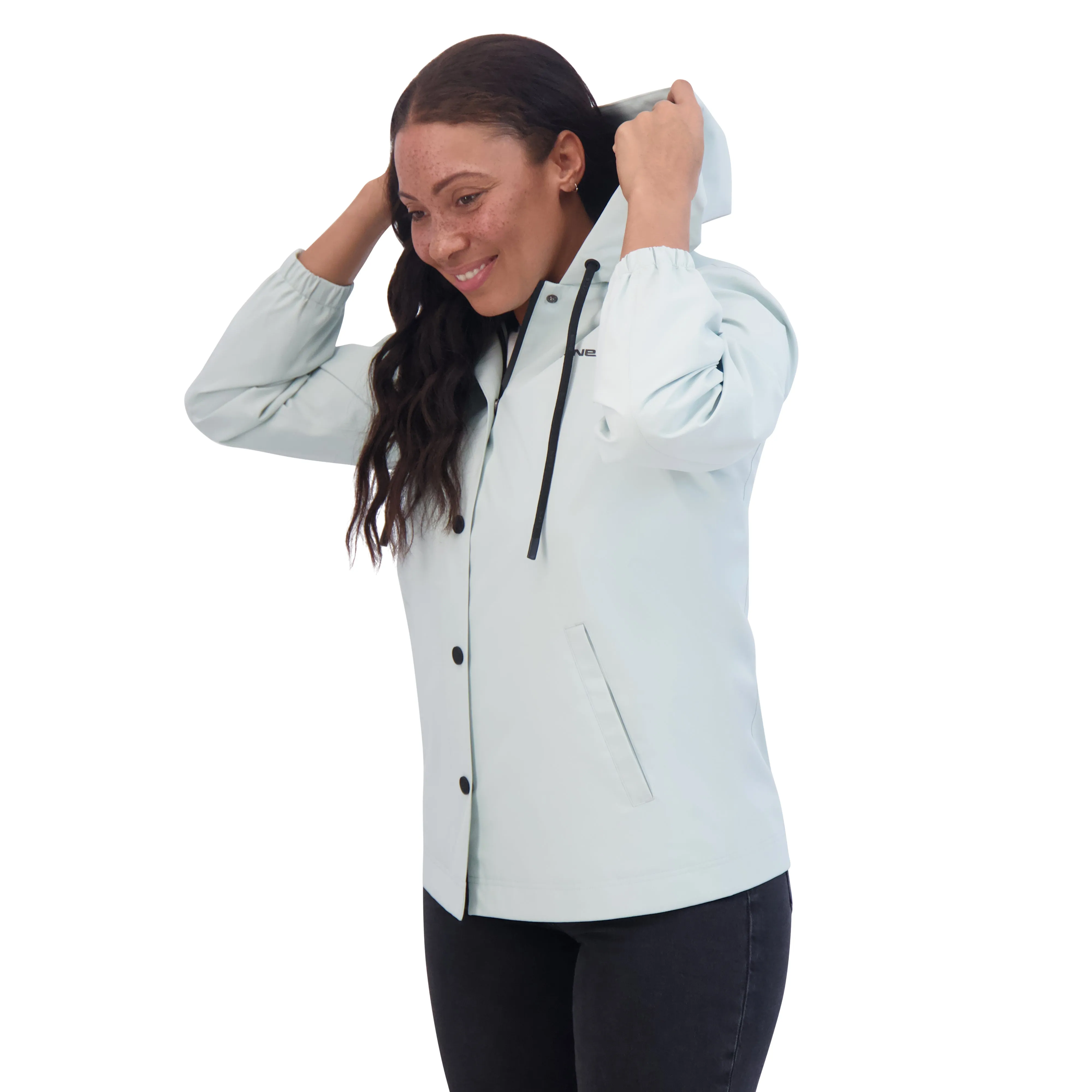 Rain Protection Light Jacket Women's - Misty Blue