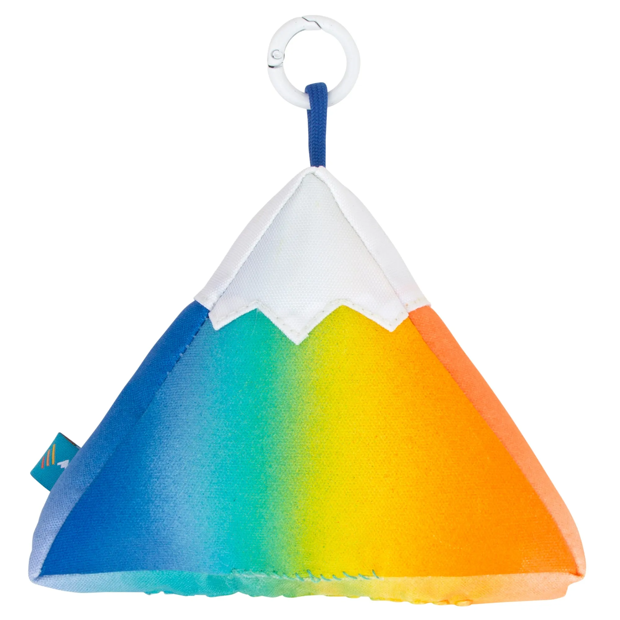 Rainbow Airbrush Mountain Keychain