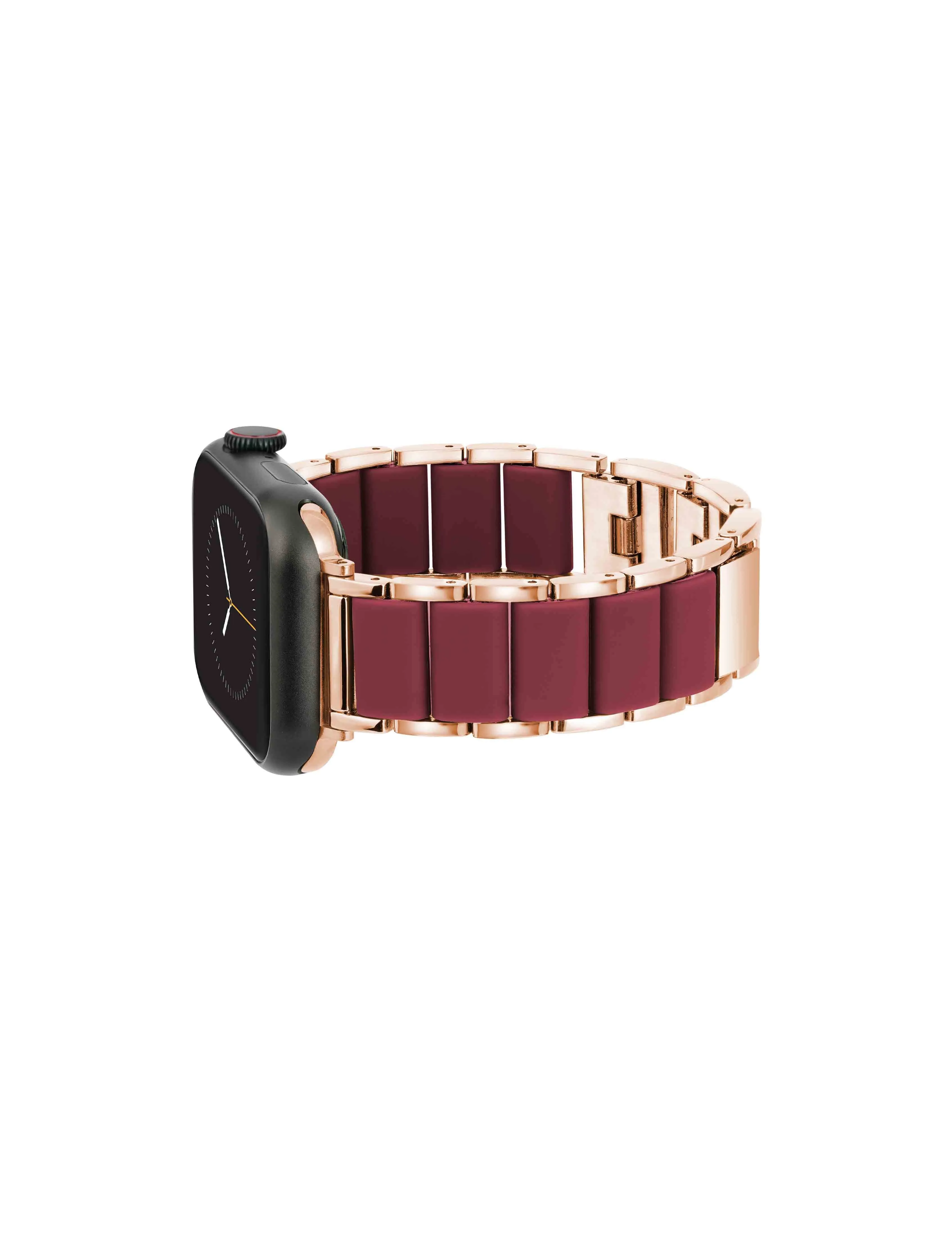 Rubberized Link Bracelet Band for Apple Watch®