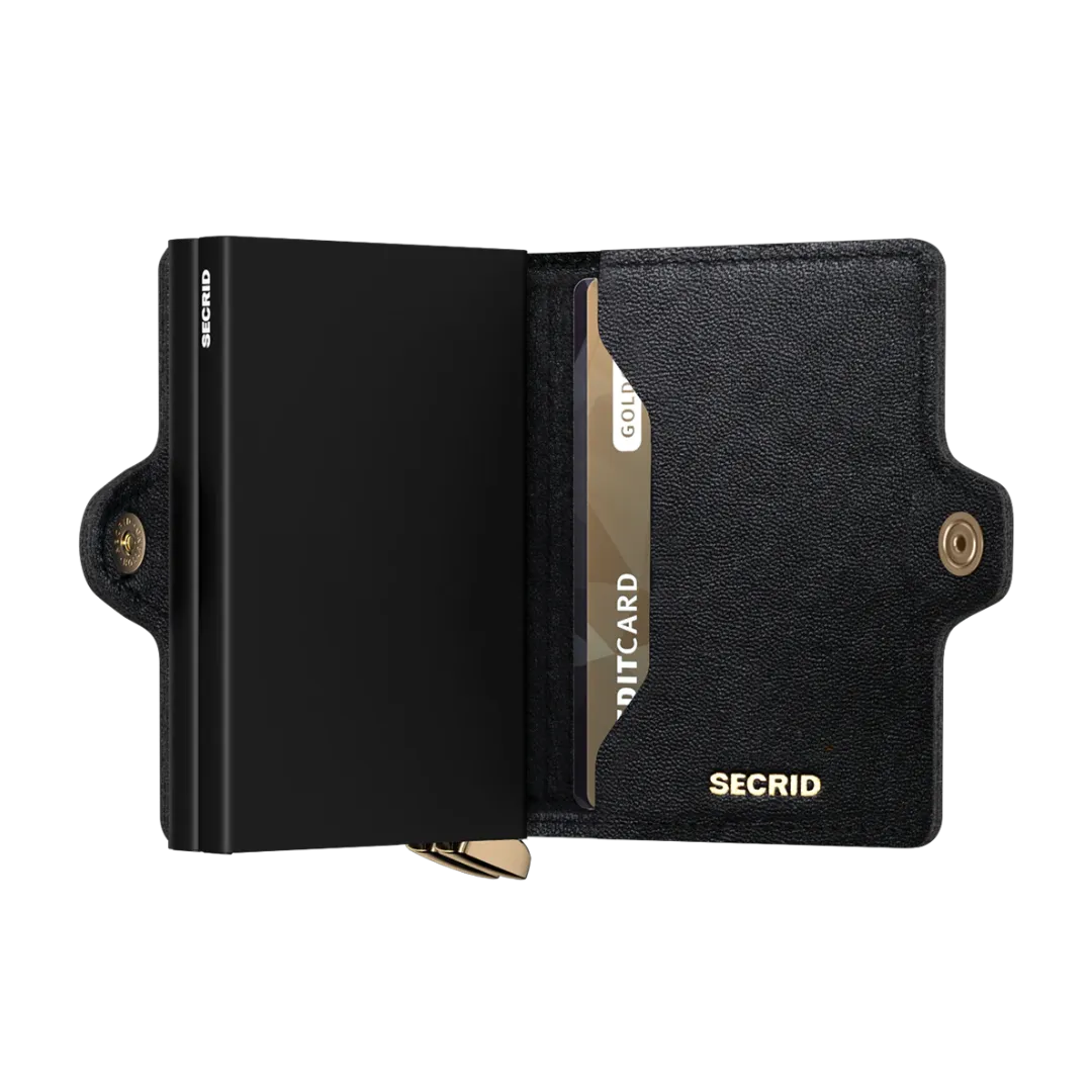SECRID - Premium Twinwallet Emboss Diamond Black