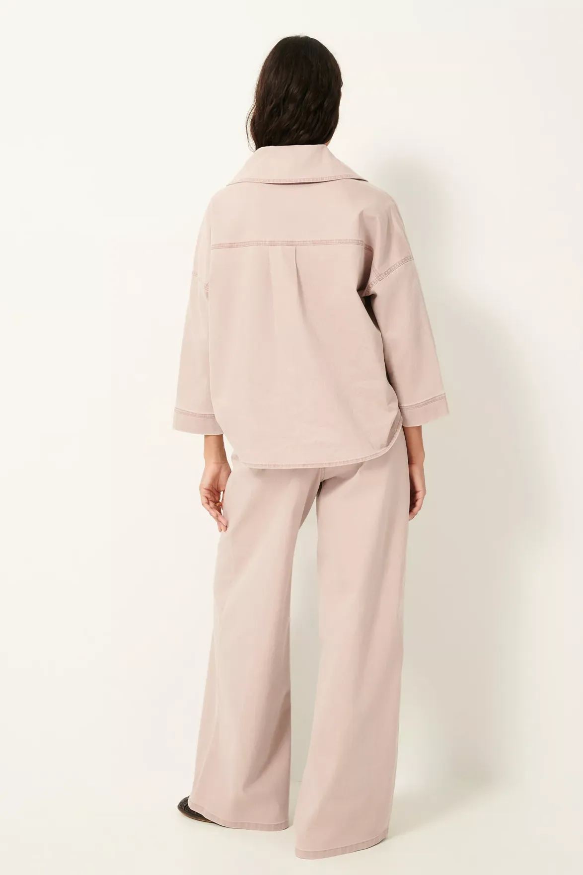 Sessùn Verone Rustic Rose Denim Shirt