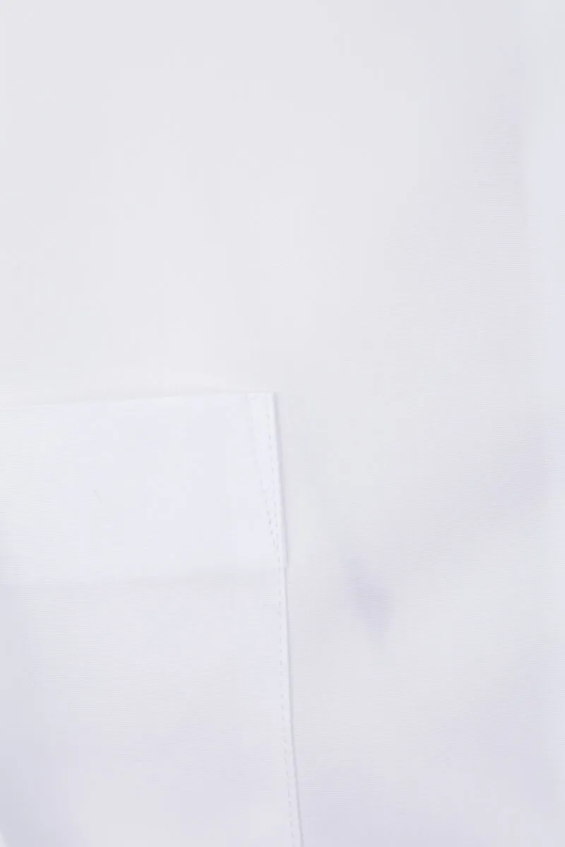 slim-fit poplin shirt