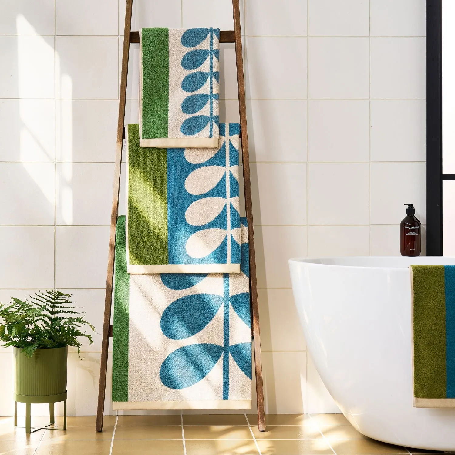 Stem Check Towels - Willow