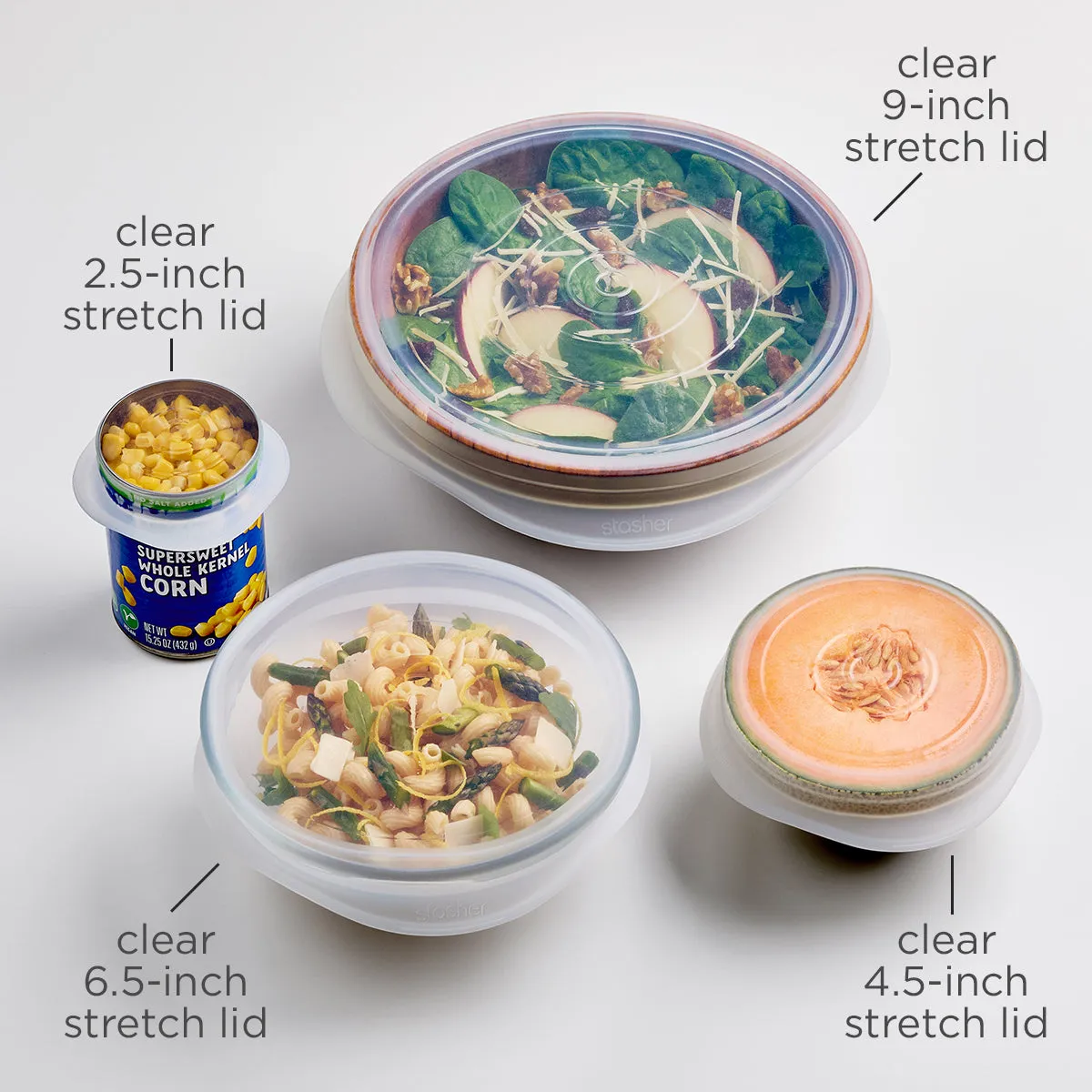 Stretch Lids 4-Pack