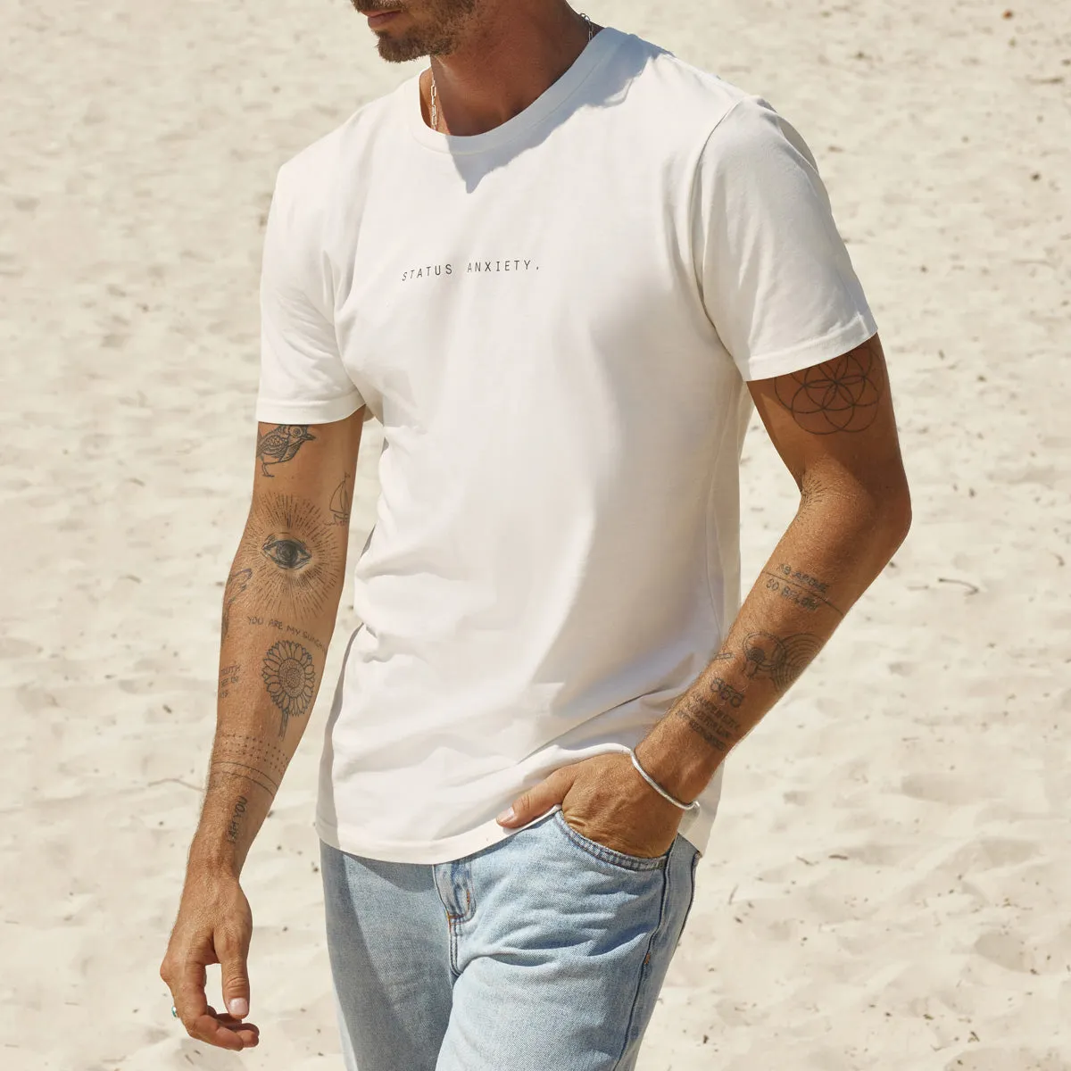 Think It Over Men's - Classic Tee / Off White