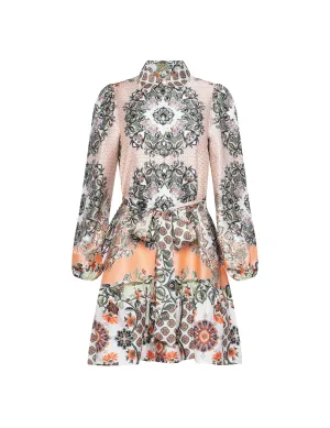 Tiered Shirt Dress
