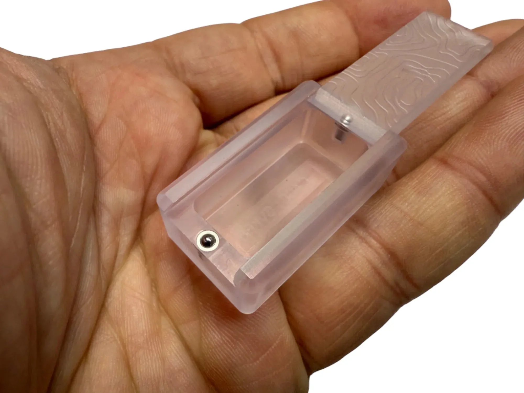 Tiny Polycarbonate Pocket Box - Gen 2 Topo