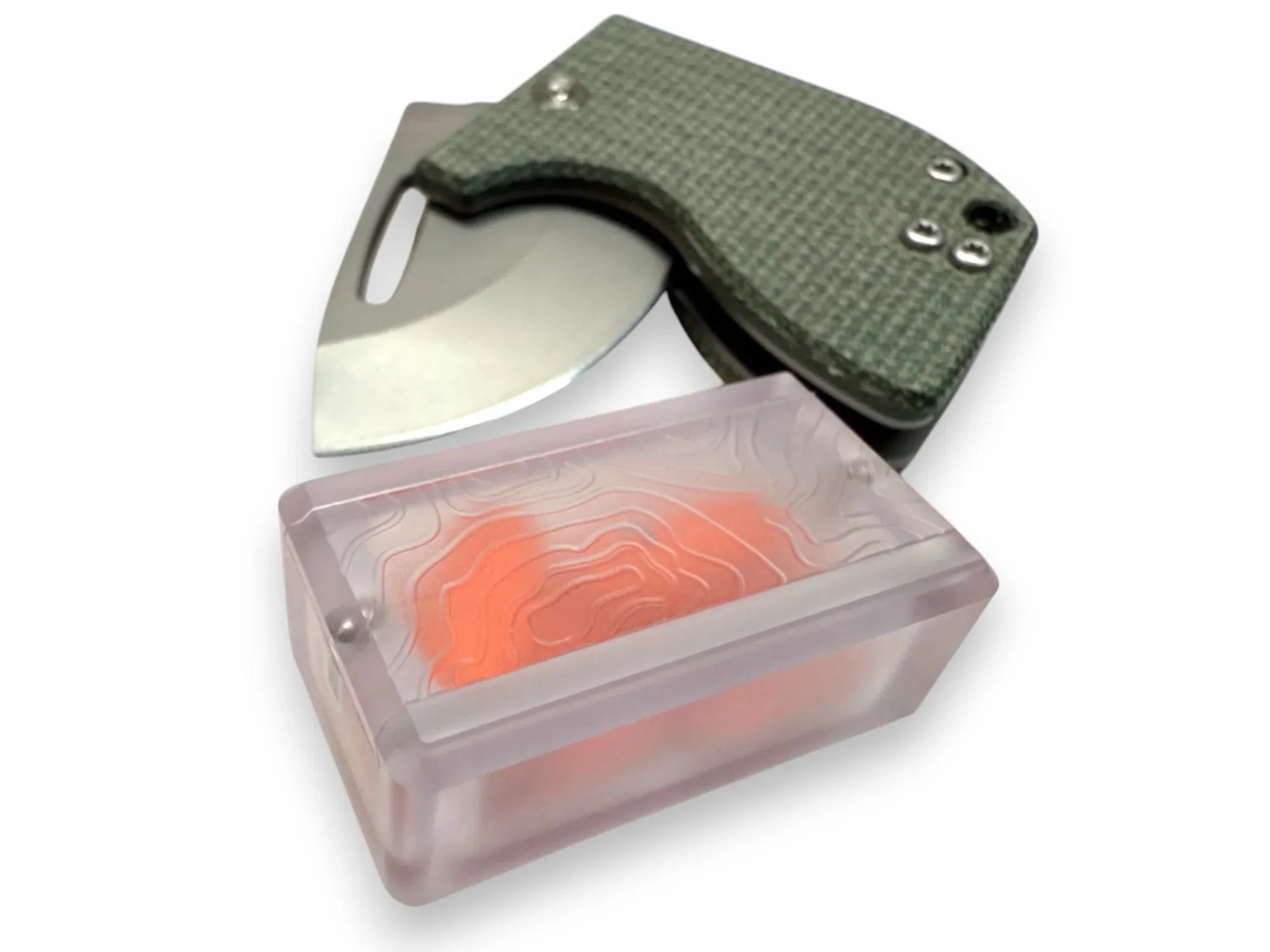 Tiny Polycarbonate Pocket Box - Gen 2 Topo