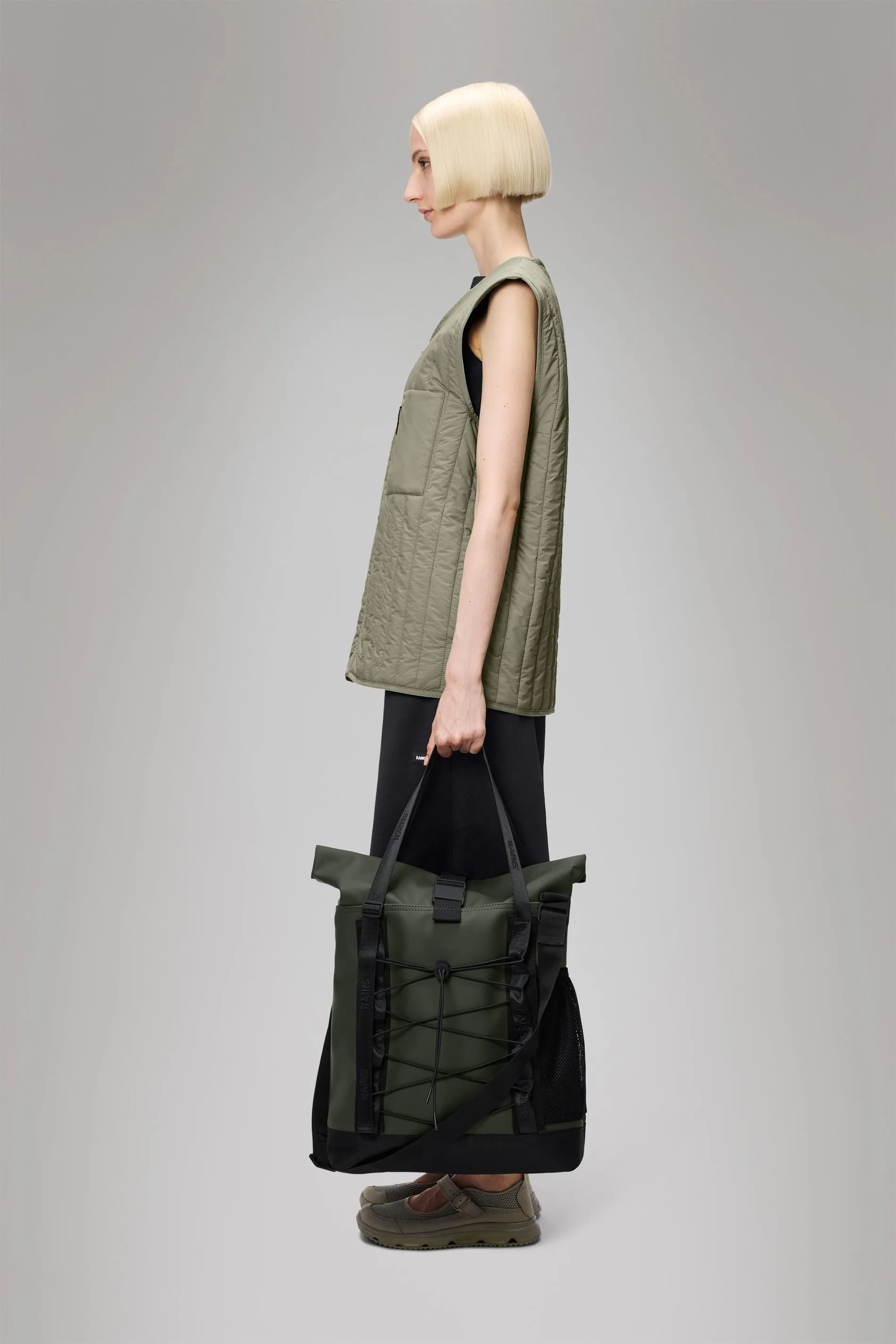 Trail Rolltop Tote Bag