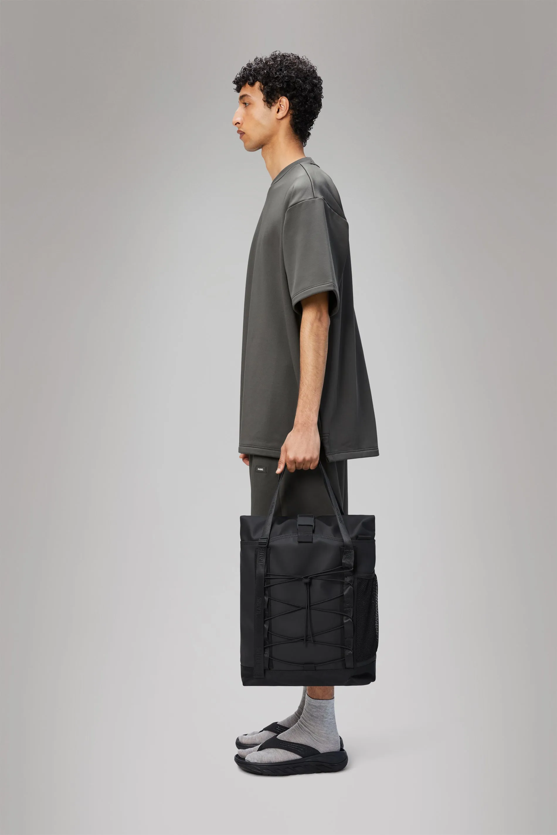 Trail Rolltop Tote Bag