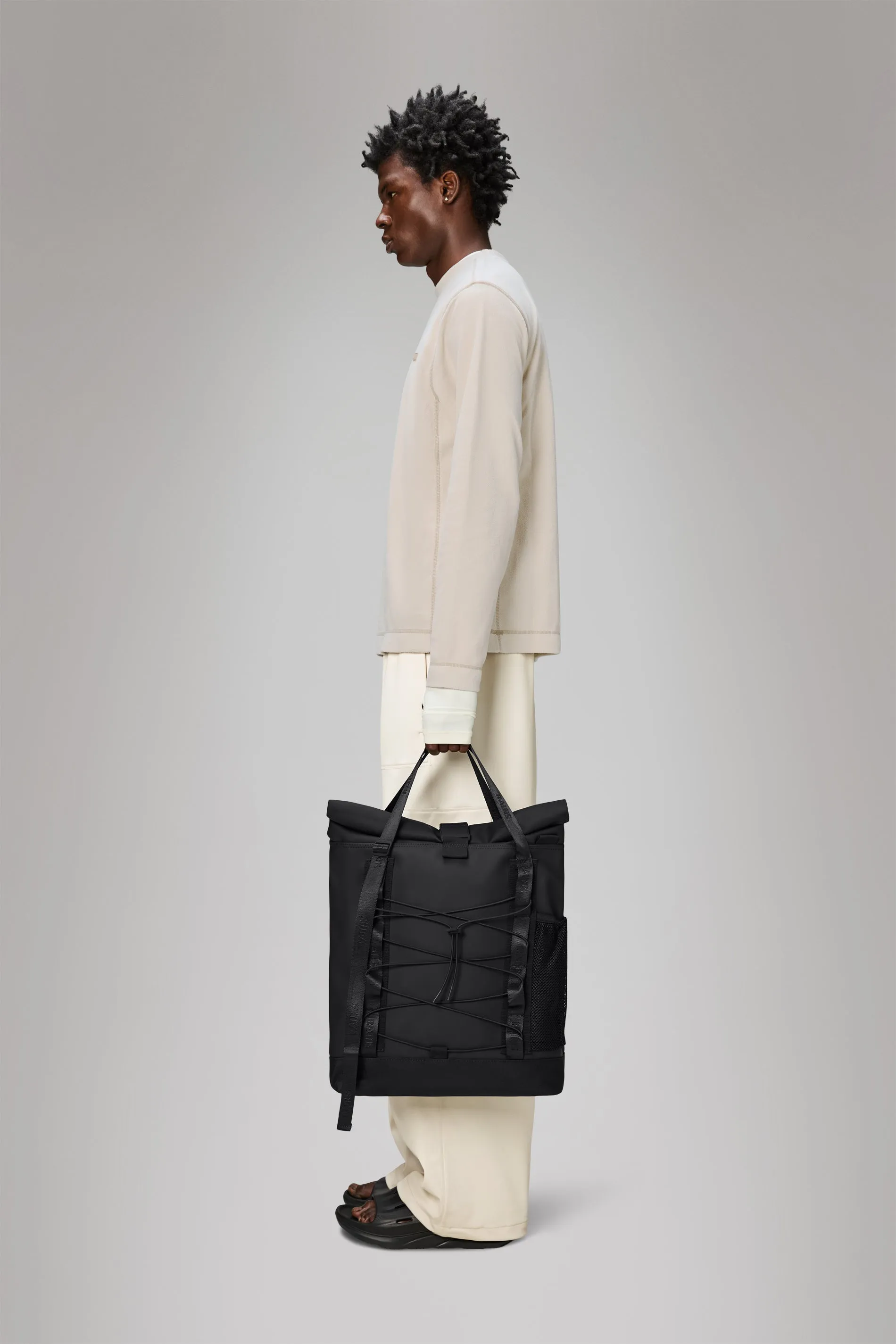 Trail Rolltop Tote Bag