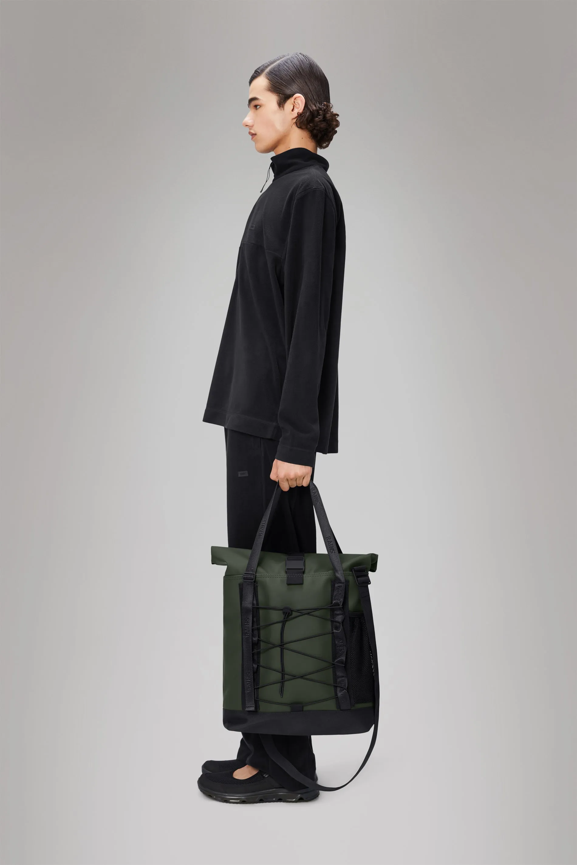 Trail Rolltop Tote Bag