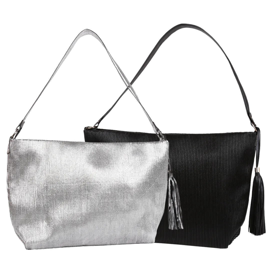 Venice Sparkle Laptop Crossbody Tote 16