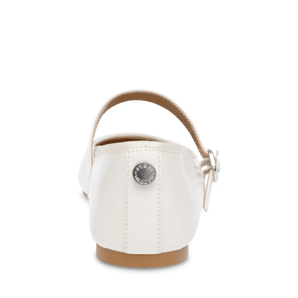 Vinetta Flat Shoe COCONUT MILK LEATHER