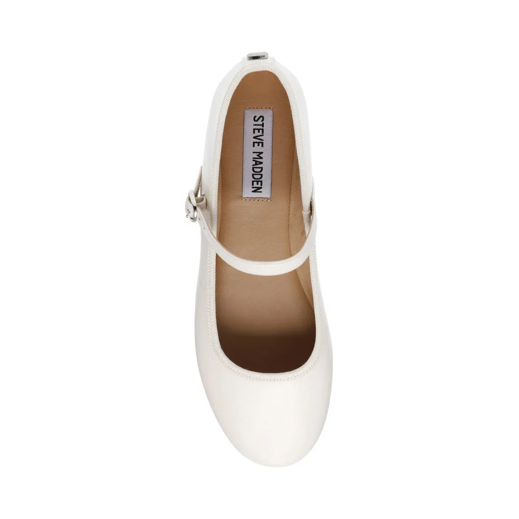 Vinetta Flat Shoe COCONUT MILK LEATHER