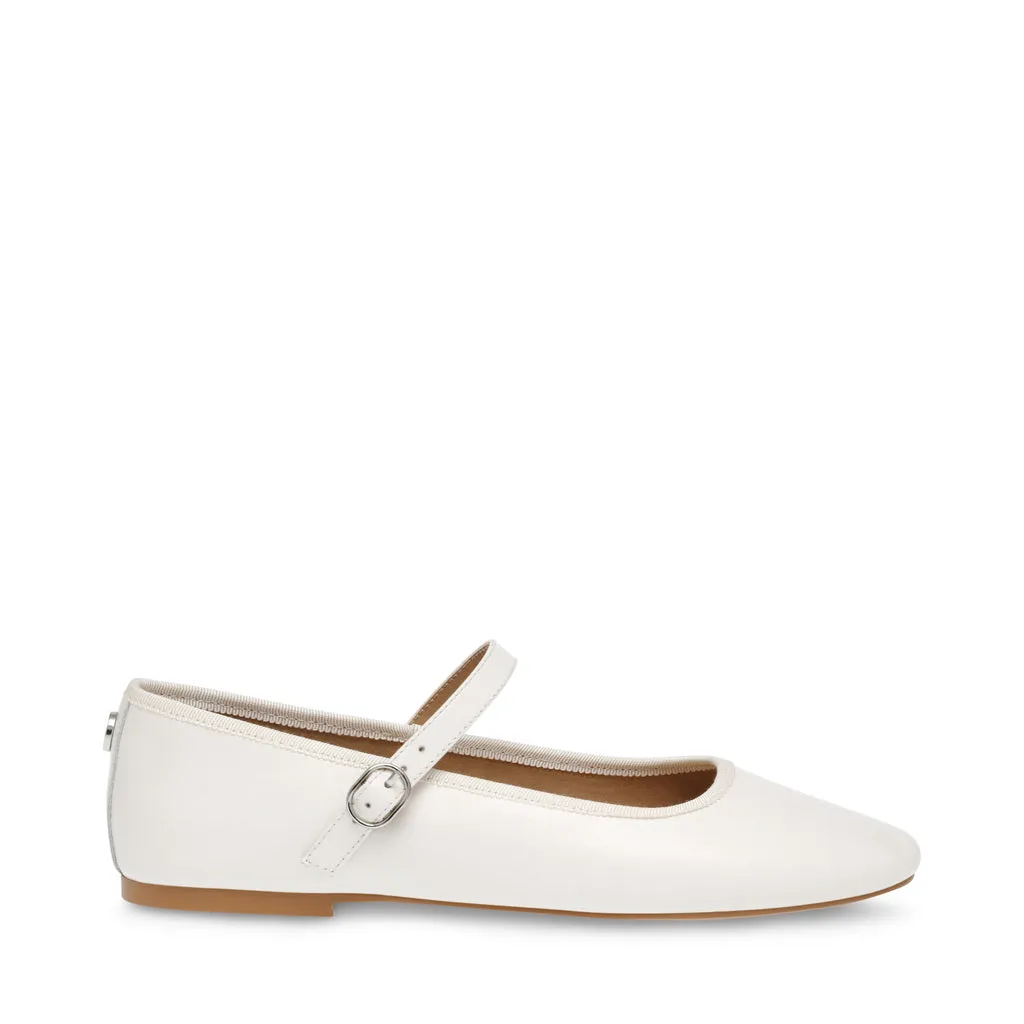 Vinetta Flat Shoe COCONUT MILK LEATHER