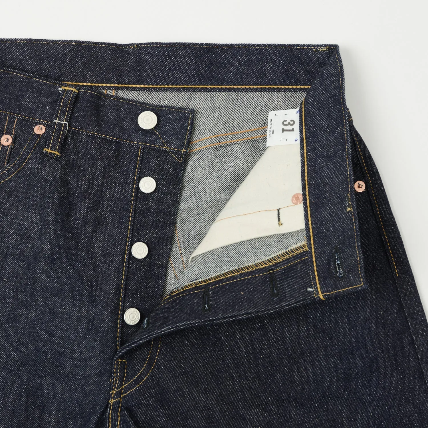 Warehouse & Co 1001XX (OR) 13.75oz Regular Straight Jean - Raw